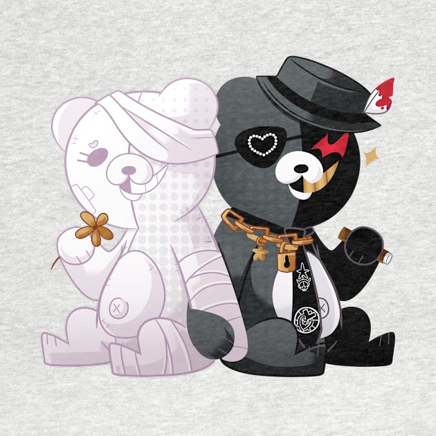 Shirokuma and Kurokuma by scribblekisses